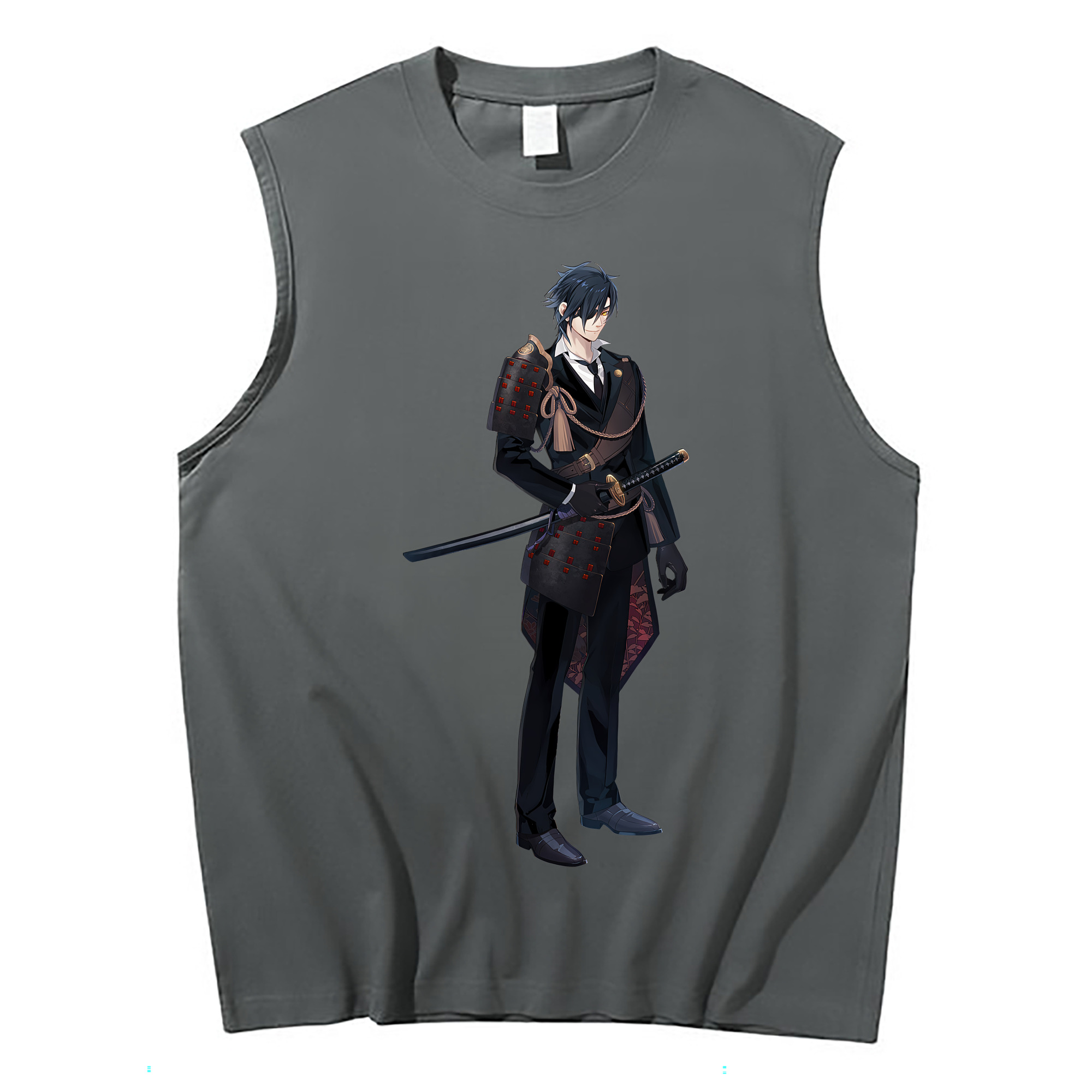 （画像用） 刀剣乱舞 Touken Ranbu コットン100％タンクトップ（フロントプリント）